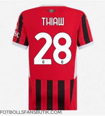 AC Milan Malick Thiaw #28 Replika Hemmatröja Damer 2024-25 Kortärmad